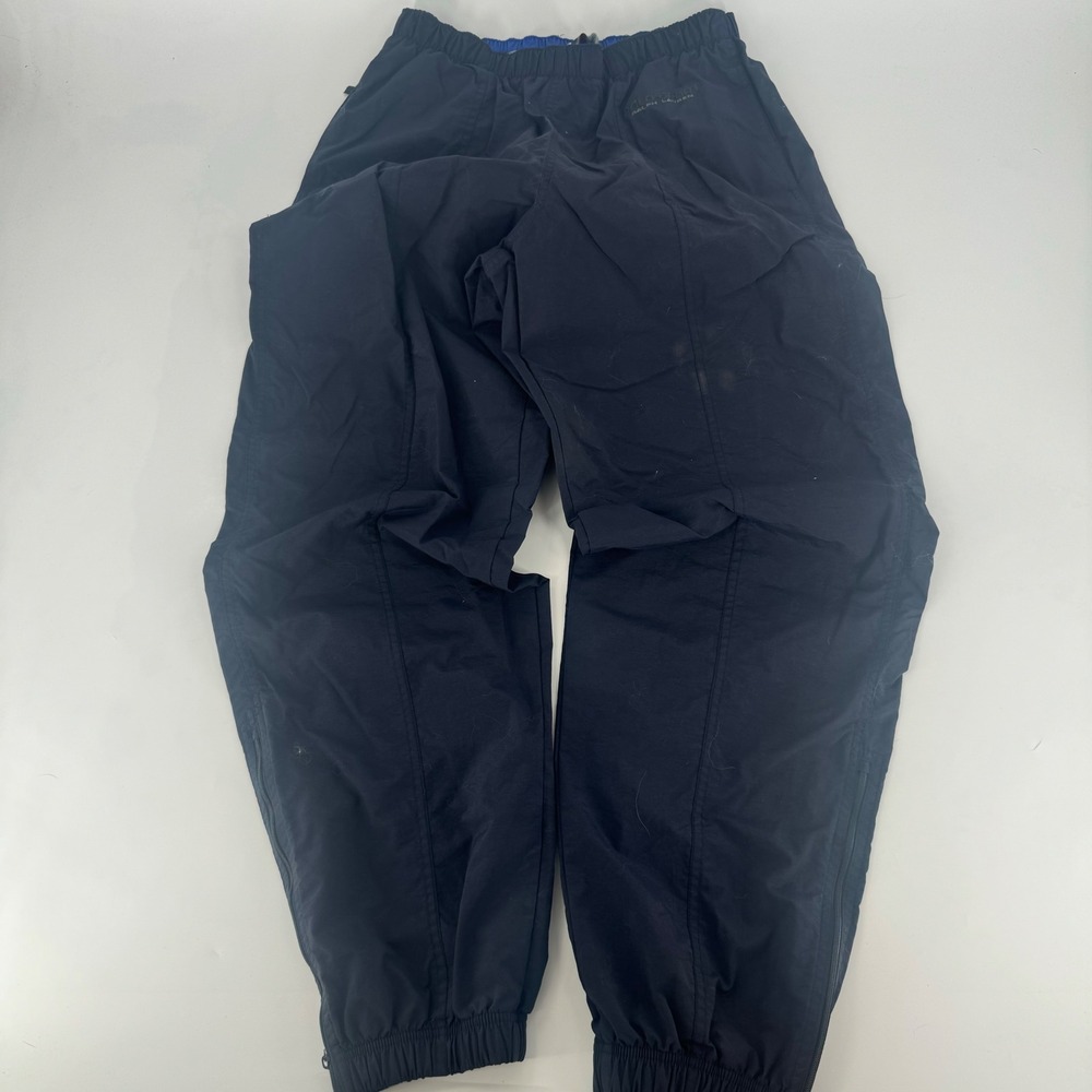 Polo Sport Ralph Lauren Mens Navy Blue Nylon Mesh Lined Track Pants Size M